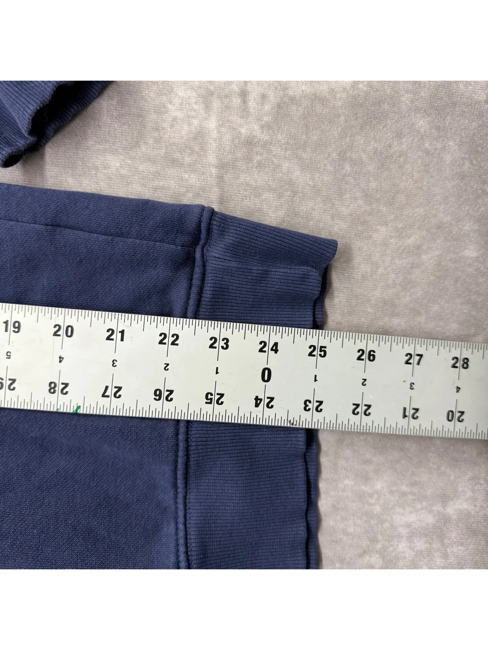 The North Face Crewneck Sweatshirt Navy Blue Embroidered Logo Boxy Men's L XL